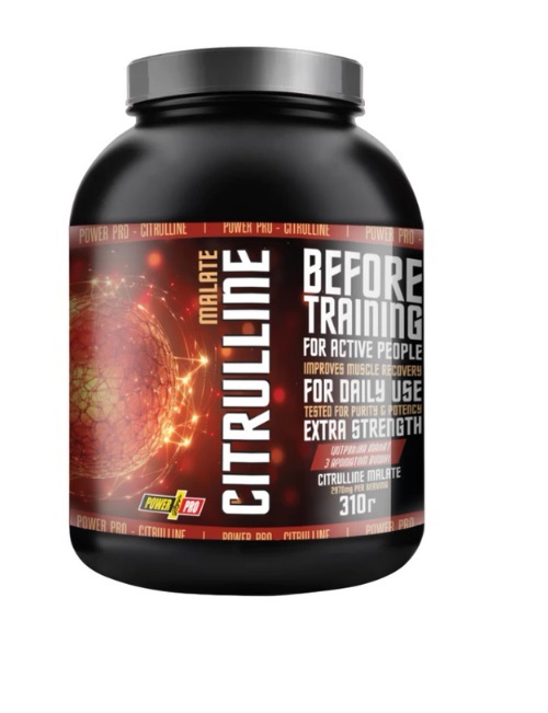 Цитрулін малат Power Pro Citrulline Malate, вишня, порошок, 310 г