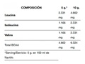 Аминокислота Quamtrax BCAA 2:1:1 лимон, 500 г