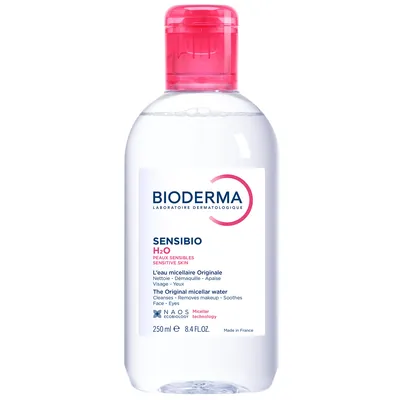 Лосьйон міцелярний Bioderma Sensibio Н2О для обличчя, для чутливої шкіри, 250 мл
