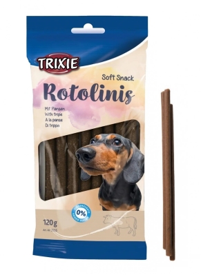 Лакомство для собак Trixie 3155 Rotolinis с желудком 120 г, 12 штук