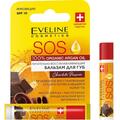 Бальзам для губ Eveline SOS 100% Organic Argan Oil Шоколадная страсть питательно-восстанавливающий, 4.5 мл