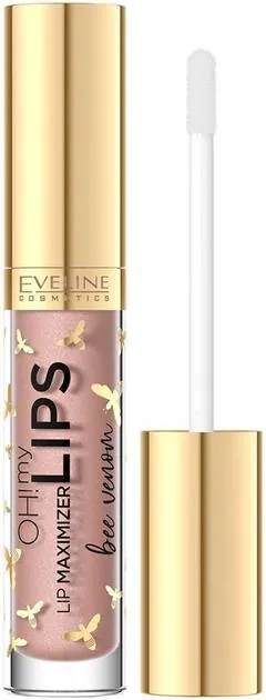 Блиск для збільшення об'єму губ Eveline Oh!My Lips - Lip Maximizer Бджолина отрута, 4.5 мл