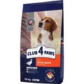 Корм сухий для дорослих собак середніх порід Club 4 Paws Преміум з качкою, 14 кг