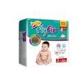 Подгузники FlyFix детские размер 2, 3-6 кг, 82 шт