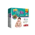 Підгузки FlyFix дитячі розмір 2, 3-6 кг, 82 шт