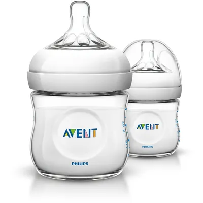 Пляшечка для годування Philips Avent SCF690/27 Naturals, 125 мл, 2 шт