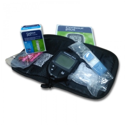 Глюкометр Contour plus + тест-полоски 25 штук