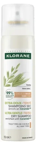 Шампунь сухий Klorane Oat Овес ультраніжний тонуючий, 150 мл