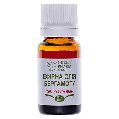 Олія ефірна Green Pharm Cosmetic бергамоту, 10 мл