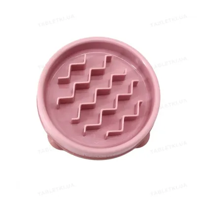 Миска-лабіринт для собак Outward Hound Fun Feeder oh69754 Хвиля, мала, рожева