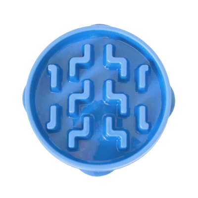 Миска-лабиринт для собак Outward Hound Fun Feeder Slo-Bowl oh67830 средняя, голубая