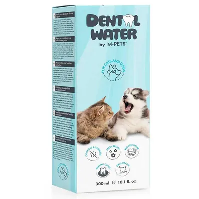 Вода стомалогічна M-Pets Dental для собак та котів, 300 мл