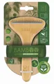 Гребінець M-Pets Bamboo Rake Comb with Rotating Teeth з зубцями, що обертаються, з бамбука для собак та котів, 16 зубчиків