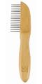Расческа M-Pets Bamboo Regular Comb with Rotating Teeth с вращающимися зубцами из бамбука для собак и кошек, 16 зубчиков