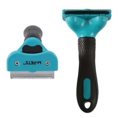 Дешеддер M-Pets Stylus Deshedding Brush для собак і котів для видалення шерсті під час линяння, розмір S