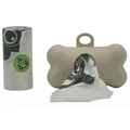 Диспенсер M-Pets Poo Bamboo Waste Bag з бамбуку з органічними мішками для відходів життєдіяльності тварин
