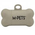 Диспенсер M-Pets Poo Bamboo Waste Bag з бамбуку з органічними мішками для відходів життєдіяльності тварин