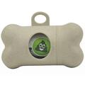 Диспенсер M-Pets Poo Bamboo Waste Bag з бамбуку з органічними мішками для відходів життєдіяльності тварин