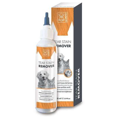 Средство для удаления слезных пятен M-Pets Tear Stain Remover на шерсти у глаз у кошек и собак, 118 мл