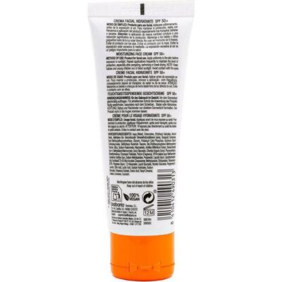 Крем сонцезахисний для обличчя Babaria SPF50+ з гіалуроновою кислотою, 75 мл