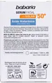 Сироватка сонцезахисна для обличчя Babaria Sun SPF50+ з гіалуроновою кислотою, 30 мл