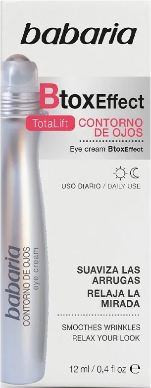 Крем для шкіри навколо очей Babaria LiftingEffect TotaLift з ефектом ліфтингу, ролик, 12 мл