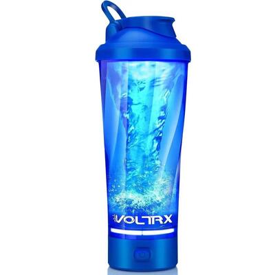 Шейкер VOLTRX Vortex Boost электрический Blue, 700 мл