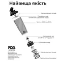 Шейкер VOLTRX Vortex Boost електричний синій, 700 мл