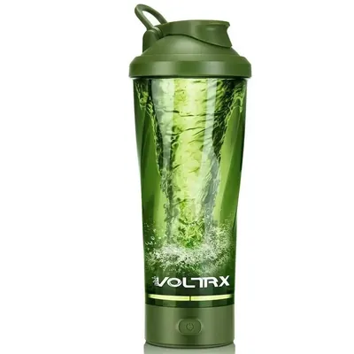 Шейкер VOLTRX Vortex Boost електричний зелений, 700 мл