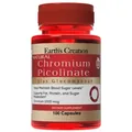 Піколінат хрому з глюкоманнаном Earth's Creation Chromium Picolinate & Glucomannan, 100 капсул