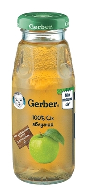 Сок Gerber Яблочный, 175 мл