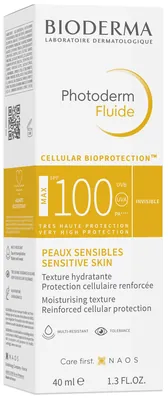 Флюїд сонцезахисний Bioderma Photoderm SPF100 для обличчя, 40 мл