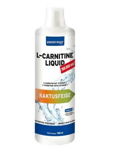 Аминокислота Energybody L-Carnitine Liquid kaktusfeige, 1 л