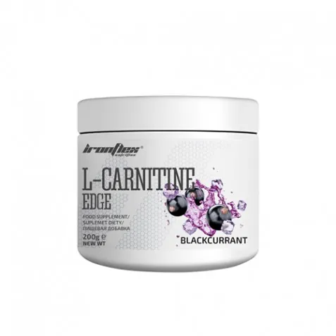 Амінокислота IronFlex Nutrition L-Carnitine Edge blackcurrant, 200 г