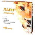 Лаен таблетки, в/плів. обол. по 600 мг №4