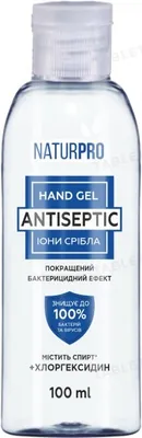 Гель для рук NaturPRO Іони срібла антисептичний, 100 мл