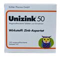 Уницинк 50 (Unizink 50) таблетки №100 (10х10)
