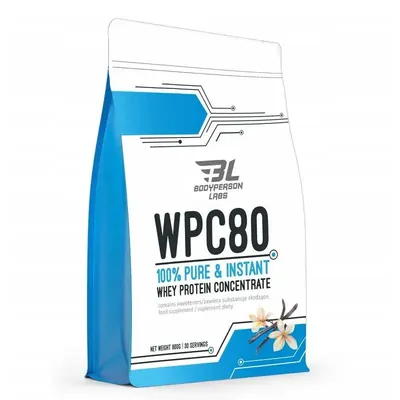 Протеїн сироватковий концентрат Bodyperson Labs WPC80 ваніль, 900 г