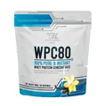 Протеїн сироватковий концентрат Bodyperson Labs WPC80 ваніль, 900 г