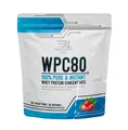 Протеїн сироватковий концентрат Bodyperson Labs WPC80 полуниця, 900 г