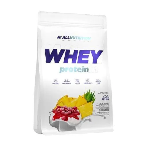 Протеїн сироватковий концентрат Allnutrition Whey Protein ананас-малина, 2270 г