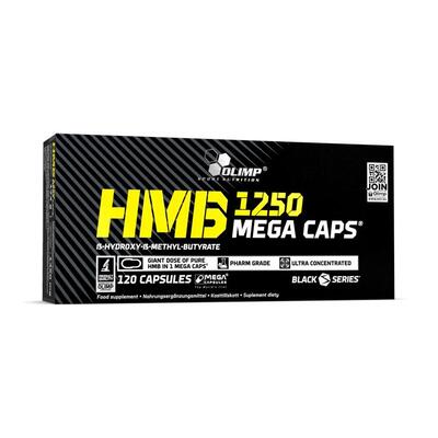 Гидроксиметилбутират Olimp HMB Mega, 120 капсул