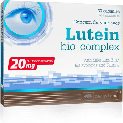 Лютеїн Біо-Комплекс для зору Olimp Luteina Bio-Complex, 30 капсул