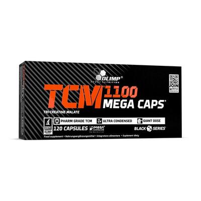 Три Креатин Малат Olimp TCM Mega, 120 капсул