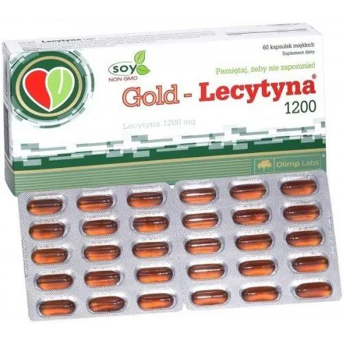 Лецитин Olimp Gold Lecytyn 1200 мг, 60 капсул