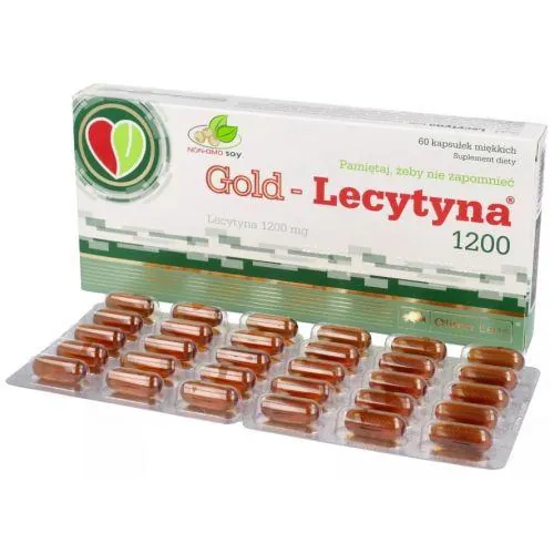 Лецитин Olimp Gold Lecytyn 1200 мг, 60 капсул