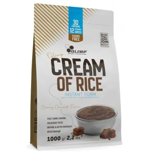 Рисова каша Olimp Cream of Rice шоколадный крем, 1000 г