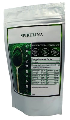 Спирулина Ukrsit, 100 г