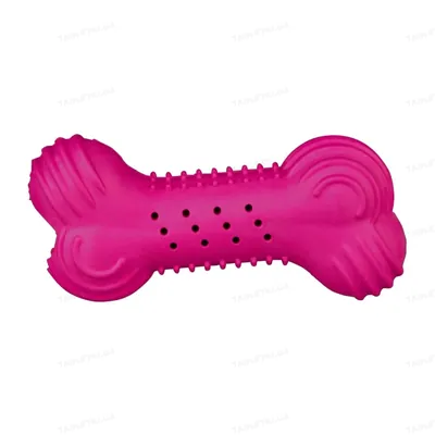 Іграшка для собак Trixie 34848 Кістка, що шарудить, натуральна гума, 11 см