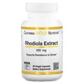 Родіоли екстракт California Gold Nutrition Rhodiola Extract 500 мг, 60 вегетаріанських капсул